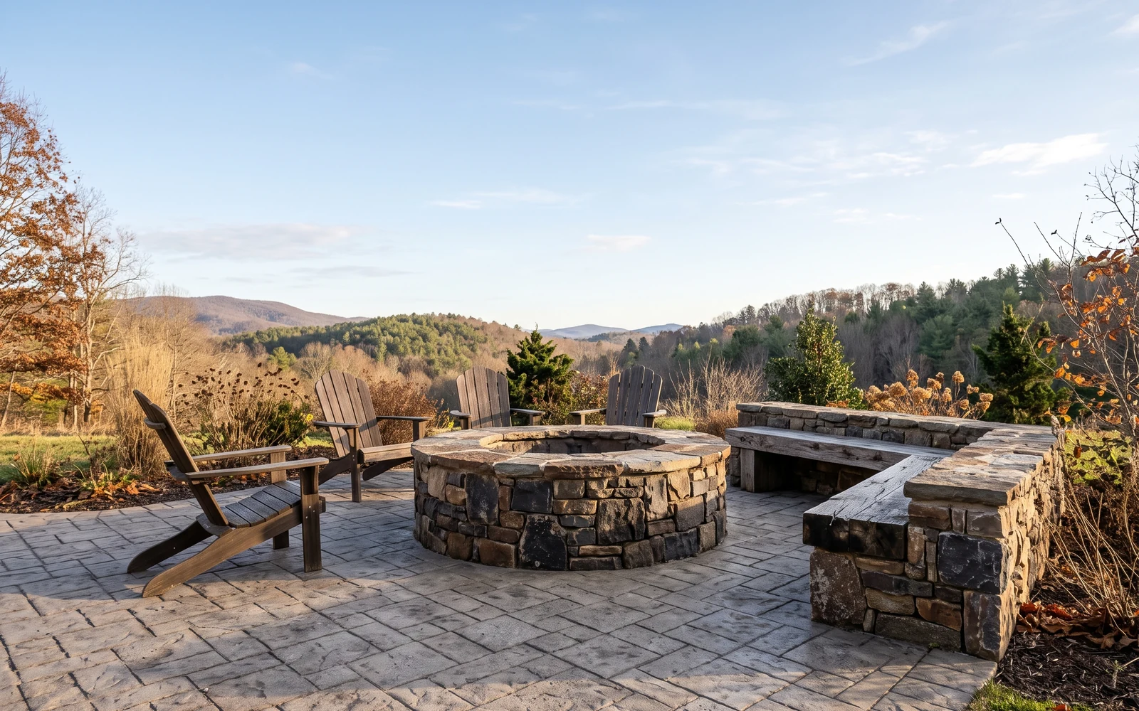 Generated Rocky Mount hardscape planning concept showing the third project-planning emphasis